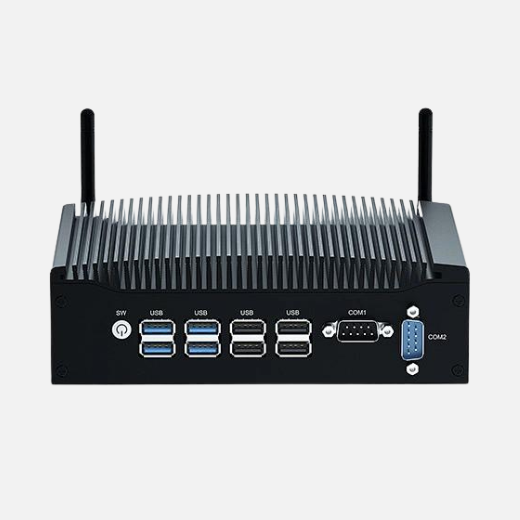 Mini PC Industrial Fără Ventilator, 12-a generație Core i3 i5, DDR5